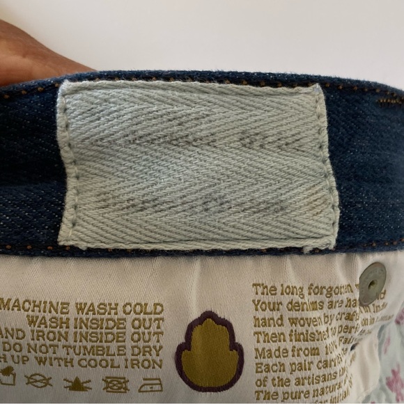 Sharkah Chakra Ladies Orcha blue Jeans - 9ct Gold Stud W32 L30- BNWT - Picture 9 of 17